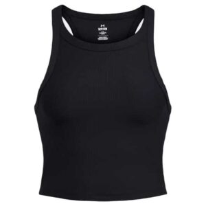 Under Armour Meridian Rib Crop Tank Damen (Schwarz L ) Skiunterwäsche