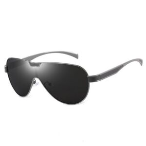 AquaBreeze Sonnenbrille Pilotenbrille Sonnenbrille Herren UV400 polarisierte Sportbrille mit ultraleichtem Metallrahmen