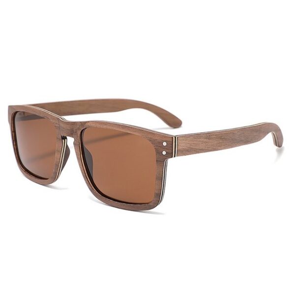 AquaBreeze Sonnenbrille Polarisierte Herren Sonnenbrille (Holz) UV-Schutz Sportliche Sonnenbrille