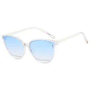 AquaBreeze Sonnenbrille Polarisierte Sonnenbrillen Damen Groß Rund Herren Retro Vintage UV400 Schutz Brille