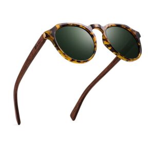 AquaBreeze Sonnenbrille Runde Vintage Polarisierte Sonnenbrille Klassische Retro Metallrahmen Sonnenbrille Rundschreiben für Frauen Männer