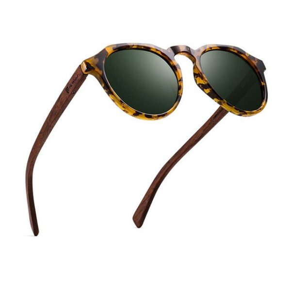 AquaBreeze Sonnenbrille Runde Vintage Polarisierte Sonnenbrille Klassische Retro Metallrahmen Sonnenbrille Rundschreiben für Frauen Männer