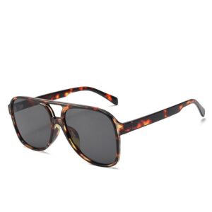 AquaBreeze Sonnenbrille Sonnenbrille-Herren-Damen (mit UV400 Schutz Vintage Schwarz Fahrerbrille) Polarisiert Premium Metallrahmen Sonnenbrillen Unisex