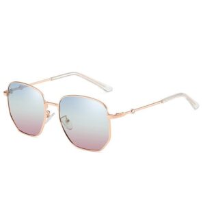 AquaBreeze Sonnenbrille Sonnenbrille Herren Polarisiert Pilotenbrille (Klassische Retro Fliegerbrille) Damen Unisex Verspiegelt Metallrahmen Fahrerbrille