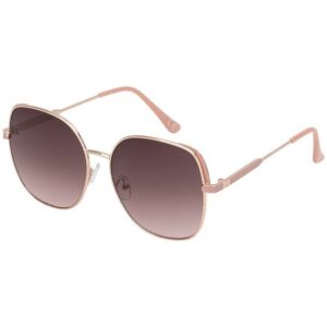 BEZLIT Eyewear Pilotenbrille Rundglas Designer Damen Sonnenbrille (1-St) mit violett, rosa, grau-rosa, braun-blau und braunen Linsen