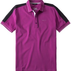 Brax Golf Herren Polo-Shirt rosa Mikrofaser