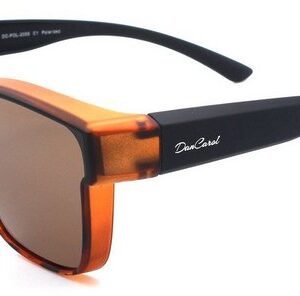 DanCarol Sonnenbrille DC-POL-2055-C2Überbrille Für Große FASSUNG- Polarisierte Gläser Überbrille, ideal für Brillenträger