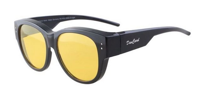 DanCarol Sonnenbrille DC-POL-2058-C1-HI ÜBERBRILLE -QUALITY-TR 90-MATERIAL LEICHTER KUNSTSTOFF SORGT FÜR DURCHBLICK