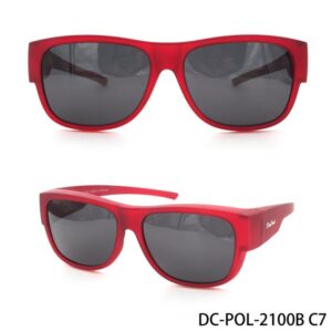 DanCarol Sonnenbrille DC-POL-2100--Überbrille -Mit Polarisierte Gläser Die Überbrille, ideal für Brillenträger