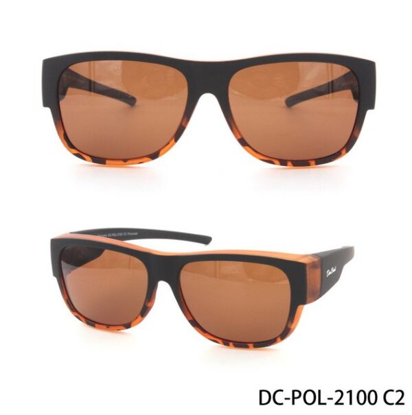 DanCarol Sonnenbrille DC-POL-2100--Überbrille -Mit Polarisierte Gläser Die Überbrille, ideal für Brillenträger