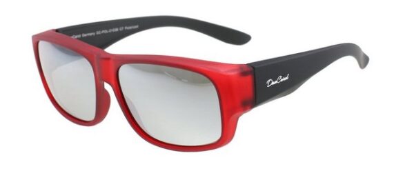 DanCarol Sonnenbrille DC-POL-2103B- Überbrillen -Mit Polarisierten Gläser bestens zum Autofahren, Angeln, Skifahren, Schwimmen