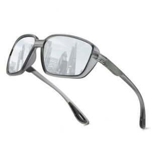 FIDDY Sonnenbrille Polarisierte Sonnenbrillen, Unisex-Sonnenbrillen mit UV-Schutz (1-St) Quadratischer Outdoor-Sportradfahrer, der Angelsonnenbrille fährt