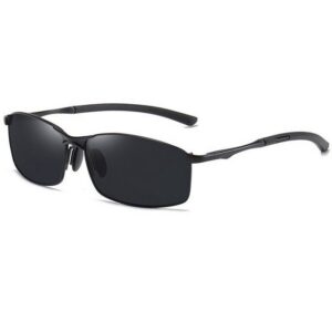 FIDDY Sonnenbrille Polarisierte Sport-Sonnenbrille für Herren, (1-St., Metallfeder-Radsport-Sonnenbrille) Modisch und vielseitig