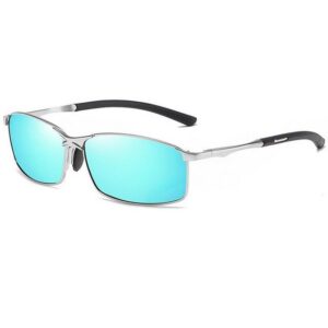 FIDDY Sonnenbrille Polarisierte Sport-Sonnenbrille für Herren, (1-St., Metallfeder-Radsport-Sonnenbrille) Modisch und vielseitig