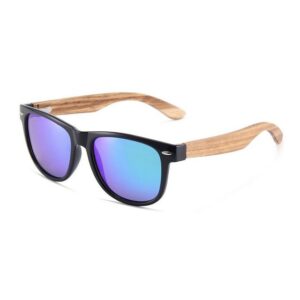 FIDDY Sonnenbrille Sonnenbrille Polarisierte Sonnenbrille UV400 Sonnenbrille Unisex (1-St) Brillengestelle aus Walnussholz