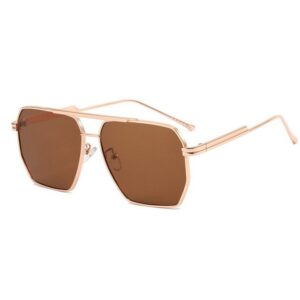 GelldG Sonnenbrille Polarisierte Sonnenbrille für Damen und Herren Retro