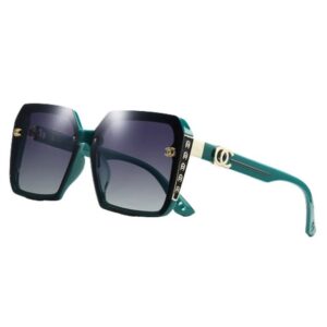 Houhence Sonnenbrille Sonnenbrille Damen Groß Vintage polarisiert UV Schutz