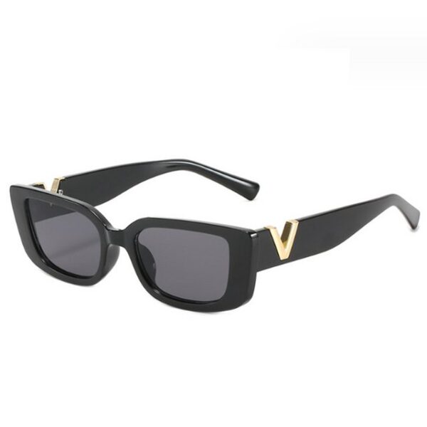 Juoungle Sonnenbrille Sonnenbrille Retro Trendy Rave Brille Vintage Rechteckige Sonnenbrille