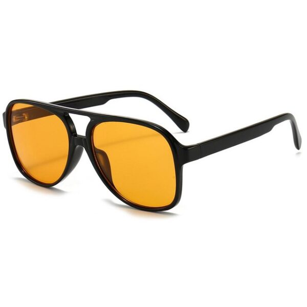 Juoungle Sonnenbrille Vintage Quadrat Sonnenbrille, Pilotenbrille Herren Damen