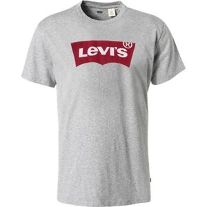 Levi's® Herren T-Shirt grau Baumwolle meliert