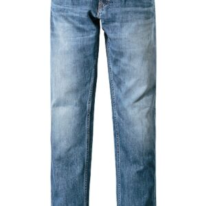 MUSTANG Herren Jeans blau Baumwoll-Stretch Slim Fit