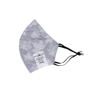 Nanovio Ffp2 Maske wiederverwendbar I Gray Maple I Nano Maske aus Europa