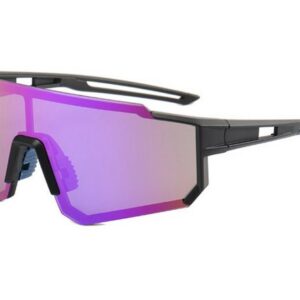 PFCTART Sonnenbrille UV400 Sport-Sonnenbrille Radfahren Polarisierte (Leichter Rahmen und rutschfeste Nasenpads) Mit polarisierten Gläsern