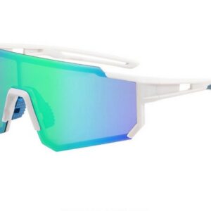 PFCTART Sonnenbrille UV400 Sport-Sonnenbrille Radfahren Polarisierte (Leichter Rahmen und rutschfeste Nasenpads) Mit polarisierten Gläsern