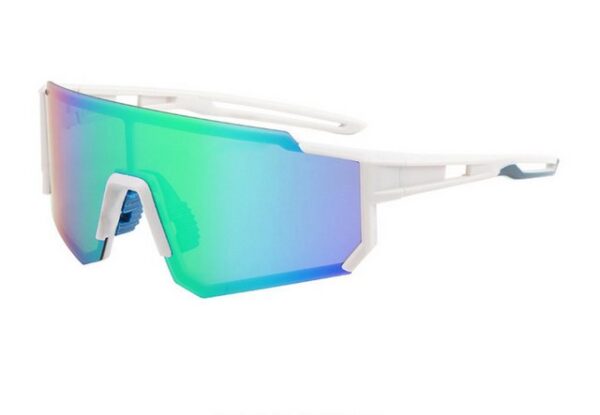 PFCTART Sonnenbrille UV400 Sport-Sonnenbrille Radfahren Polarisierte (Leichter Rahmen und rutschfeste Nasenpads) Mit polarisierten Gläsern