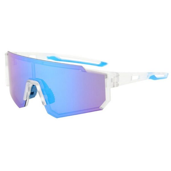 PFCTART Sonnenbrille UV400 Sport-Sonnenbrille Radfahren Polarisierte (Leichter Rahmen und rutschfeste Nasenpads) Mit polarisierten Gläsern