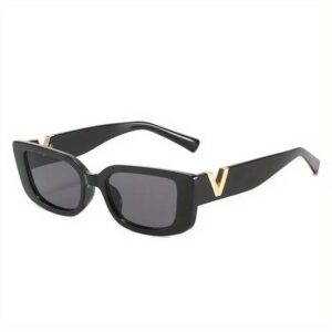 Xkatharsis Sonnenbrille Rechteckige Retro-Sonnenbrille, modischer Retro-Punk-Stil (1-St)