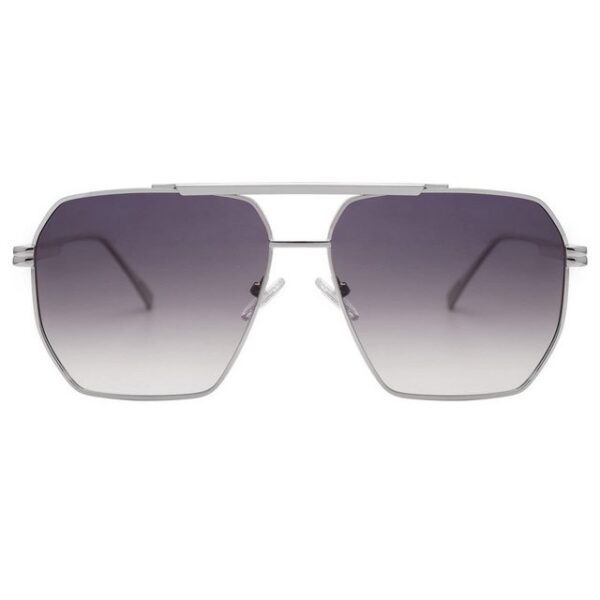 ZWY Sonnenbrille Übergroße quadratische polarisierte Retro-Sonnenbrille Damen Herren