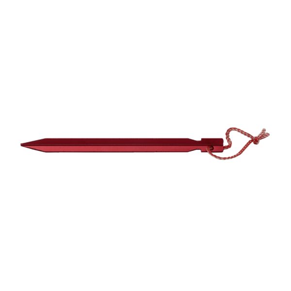 BasicNature 5 Stück Zelthering Y-Stake 18cm rot 1