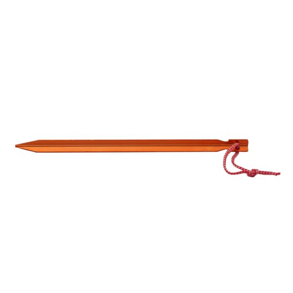 BasicNature 5 Stück Zelthering Y-Stake 23cm orange 2