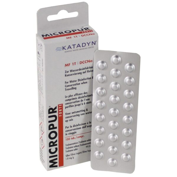 Katadyn Micropur Forte MF 1T Wasserdesinfektion 100 Tabletten = 0