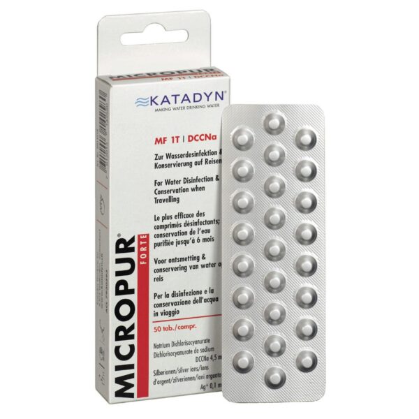 Micropur Forte MF 1T Wasserentkeimung 50 Tabletten = 0