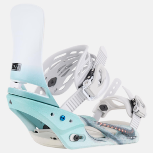 Burton Women's Lexa Re:Flex Snowboard Bindings, White / Graphic, L