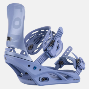 Burton Women's Lexa Re:Flex Snowboard Bindings, Slate Blue / Logo, L