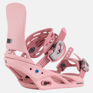 Burton Women's Lexa Re:Flex Snowboard Bindings, Powder Blush, L