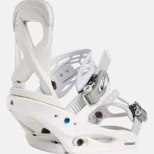 Burton Women's Scribe Re:Flex Snowboard Bindings, Stout White, M