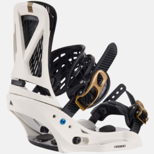 Burton Women's Escapade EST® Snowboard Bindings, White / Gold, M