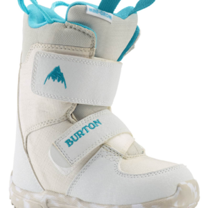 Burton Toddlers' Mini Grom Snowboard Boots, White, 11C