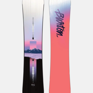 Burton Women's Hideaway Flat Top Snowboard, Graphic, 155