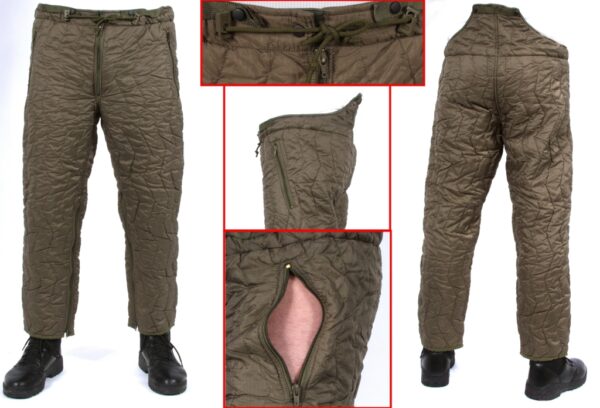 Bundeswehr Unterziehhose oliv gebraucht Bekl. 44