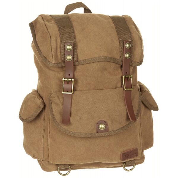 MFH Rucksack Pure Trash Canvas braun