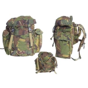 Holländischer Rucksack 35L woodland gebraucht