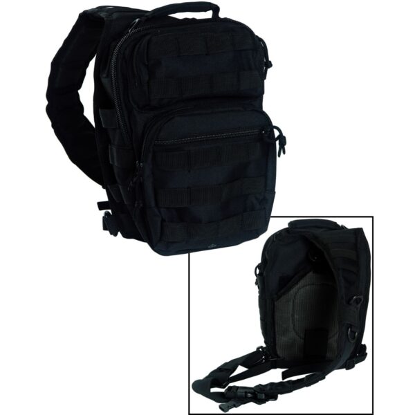 10 L Rucksack One Strap Assault Pack Small schwarz