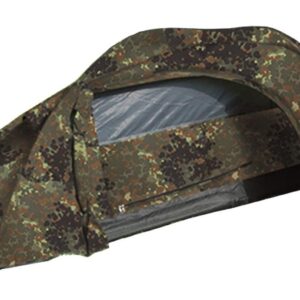 1-Personen Zelt Recom flecktarn 240 x 135 x 85