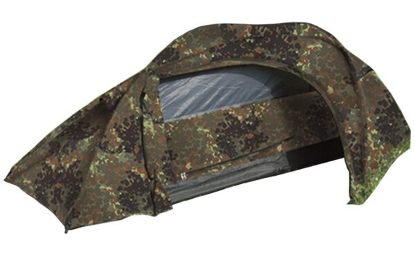 1-Personen Zelt Recom flecktarn 240 x 135 x 85