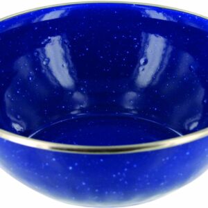 Schüssel Deluxe Emaille blau 15,5cm